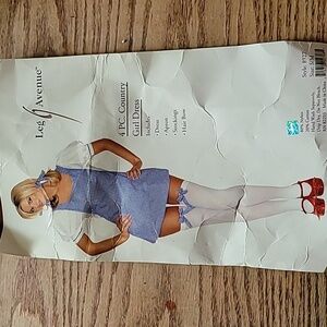 Country Girl Costume 4 Piece